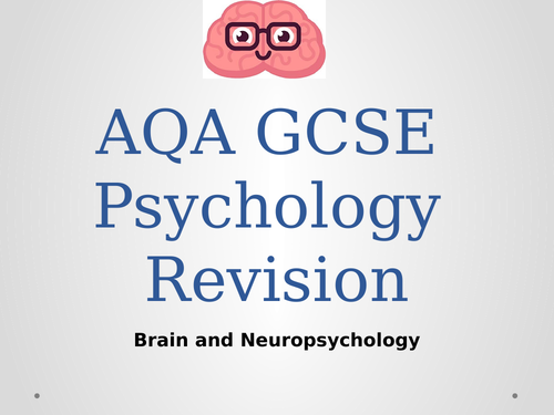 REVISION LESSON - Brain & Neuropsychology - AQA GCSE Psychology (9-1)