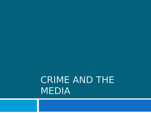 Media and Crime