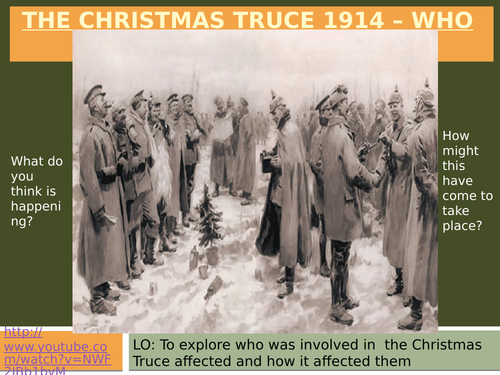 WW1 Who did the Christmas truce affect