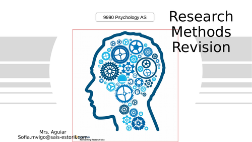 Revision of Research Methods (9990) Psychology