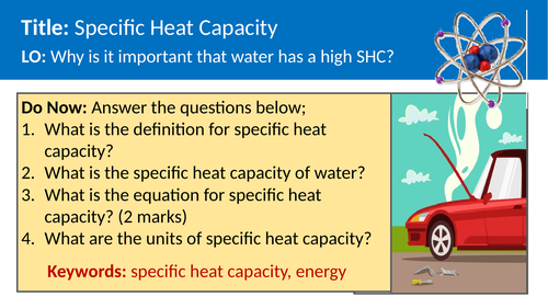 Physics - Specific Heat Capacity Applications