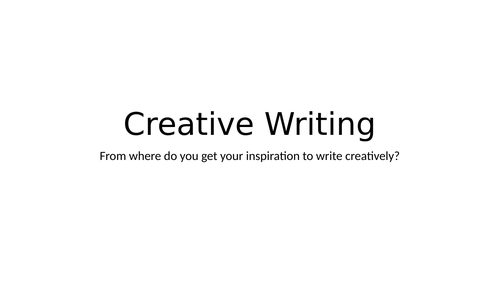 AQA English Language PAPER 1 Creative Writing Tasks/Resources