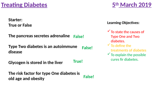 B11.3 treating diabetes foundation level