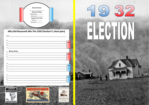 USA 1932 Election - Hoover V Roosevelt