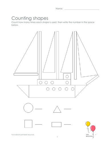 Shape hunting: sailing boat