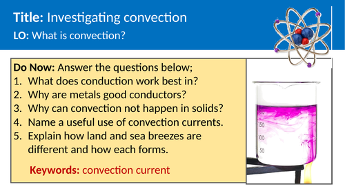 Physics - Convection Practical