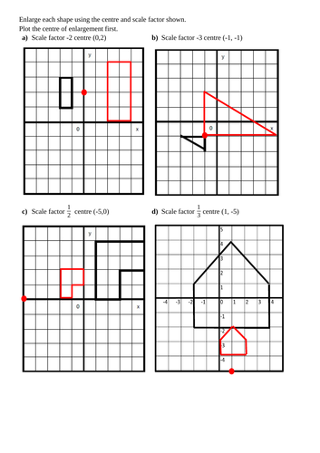 Enlargements- KS4 (Complete Lesson)