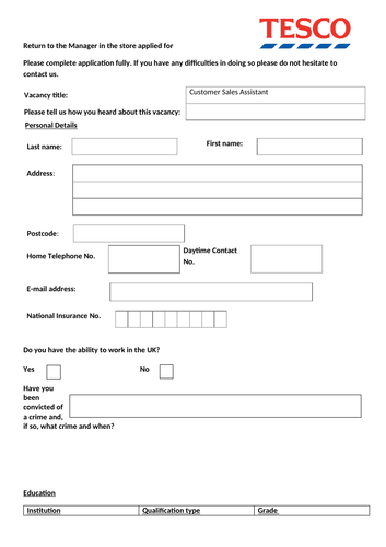 Efective recruitment GCSE Business 9-1