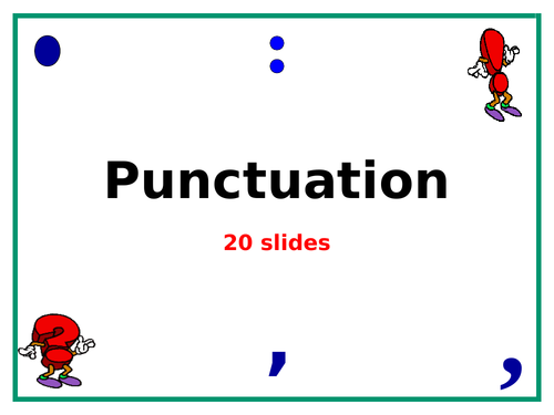 presentation about punctuation