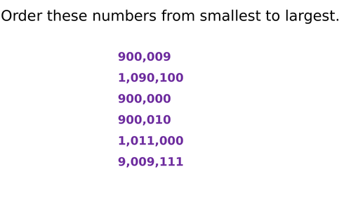 Year 6 , Y6 , Maths , Place Value , Daily Questions , SATS