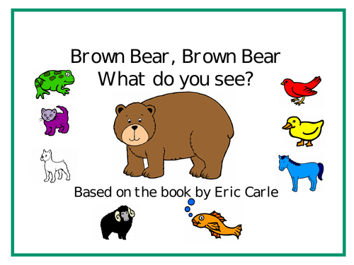 Brownbear Story - PowerPoint