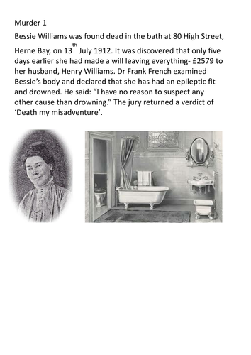 Detective Writitng Lesson 2