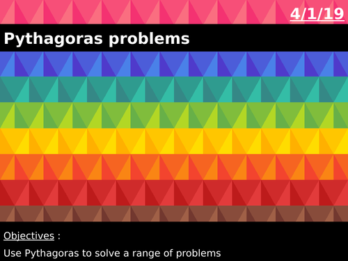 Pythagoras Problems