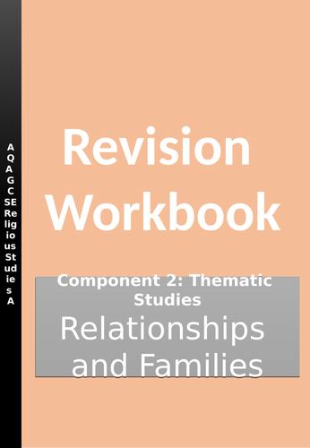 Relationships and Families Revision Workbook