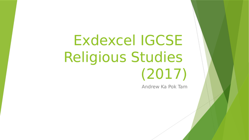 Edexcel IGCSE Religious Studies Exam Questions Analysis 2019