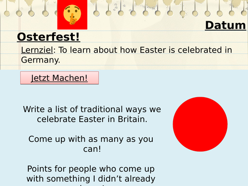 Osterfest - Easter Lesson