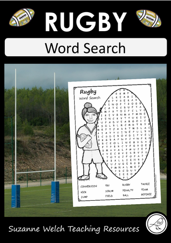 Rugby Word Search FREE