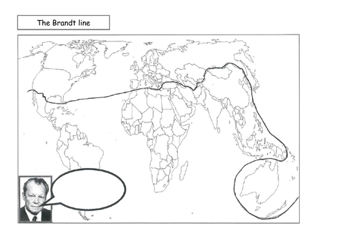 ** The Brandt line map **