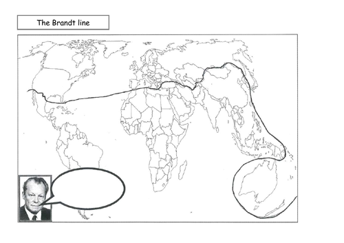 The Brandt line map