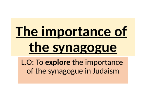 AQA Religious Studies B Unit 10: Judaism Practices bundle