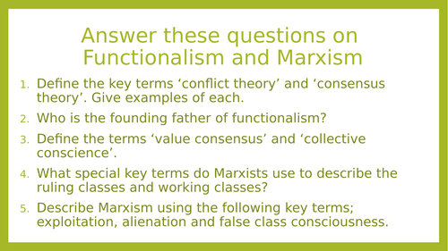 Topic 5 Role of Education