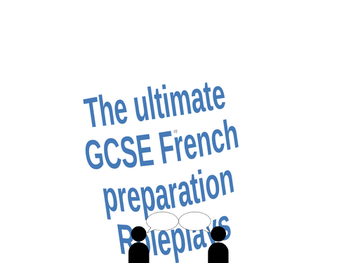 GCSE French roleplays