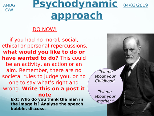 Psychodynamic Approach