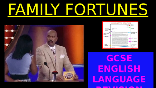 Family Fortunes - GCSE English Language Revision PowerPoint