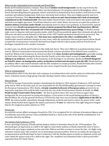 Heath's Early Years - Modern Britain