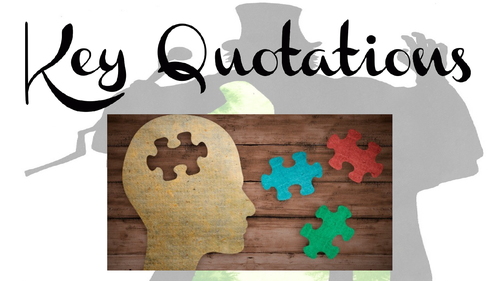 Jekyll and Hyde Key Quotations