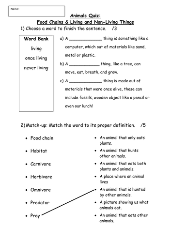 Animal Region Quiz