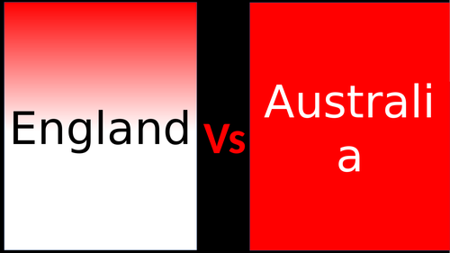 England vs Australia , geography , compare differences