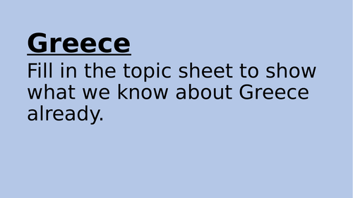 Powerpoint Greece Country Geography