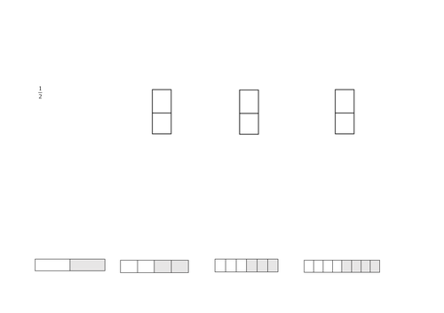 Rainbow fraction template