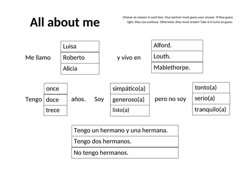 KS3 & GCSE Speaking Trapdoor