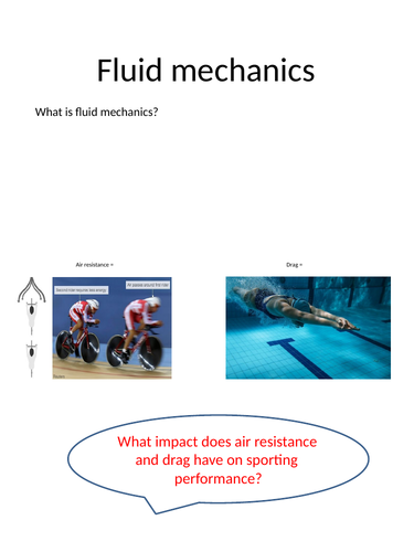 OCR PE Paper 1 Fluid Mechanics PP and Student Booklet