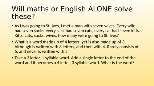 CPD Maths across the curriculum