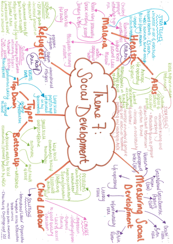 Theme 7 - Social Development Revision Poster