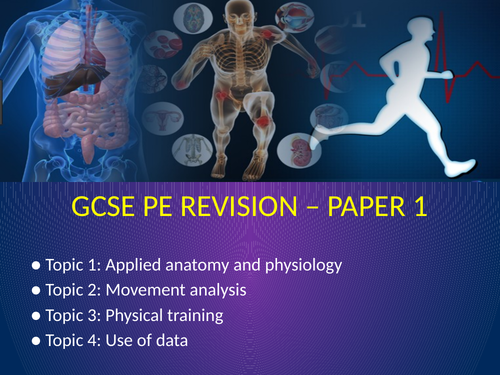 GCSE PE Edexcel (New spec) Paper 1 Revision powerpoint