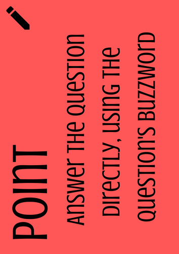 Analysis Hierarchy - Paragraph Structure