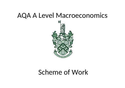 New AQA A Level spec: Macro scheme of work