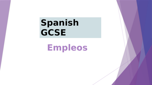 Spanish GCSE Jobs