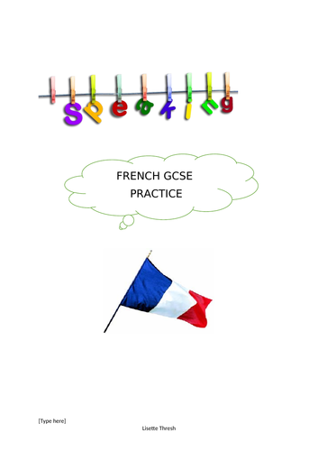 French GCSE ORAL PRACTICE