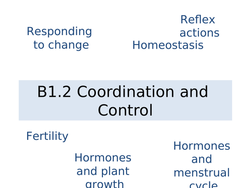 Coordination and Control