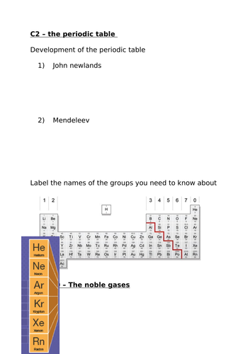Chemistry paper one revision