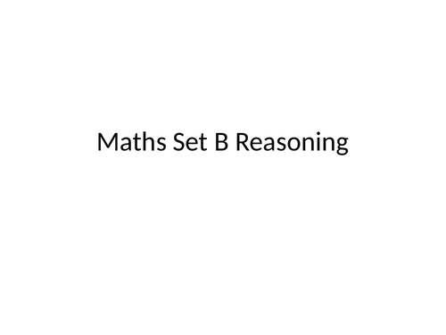 Year 4 maths reasoning test revision