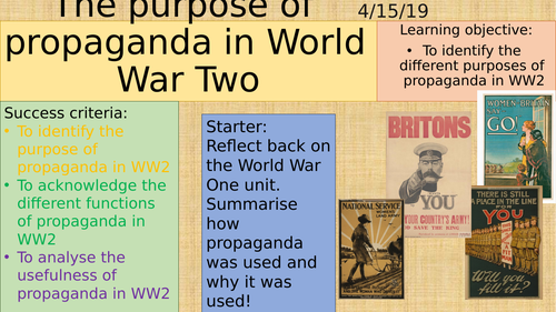 WW2 Propaganda