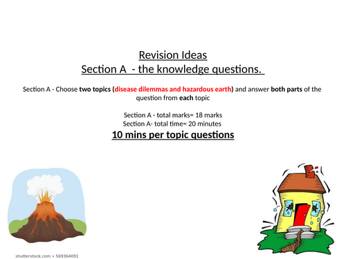 OCR A-Level Component 3 Geographical Debates Hazardous Earth