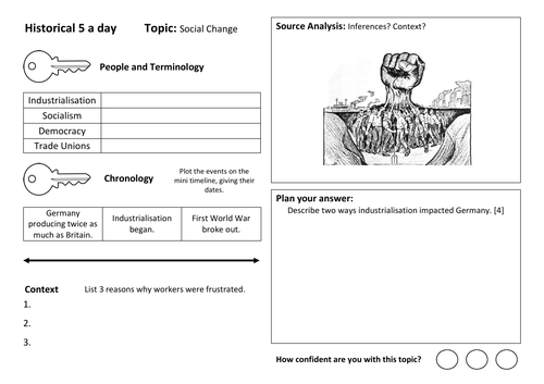 AQA Germany Democracy and Dictatorship 5 A Day Revision