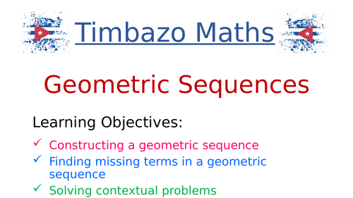 Geometric Sequences